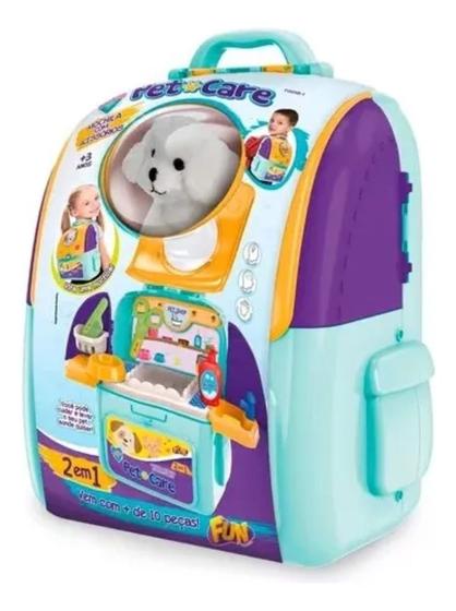 Imagem de Adotados Mochila Pet Care Com Acessorios F0058-1