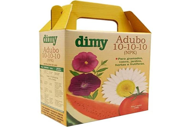 Imagem de Adubo Fertilizante 10.10.10 Dimy - 1kg