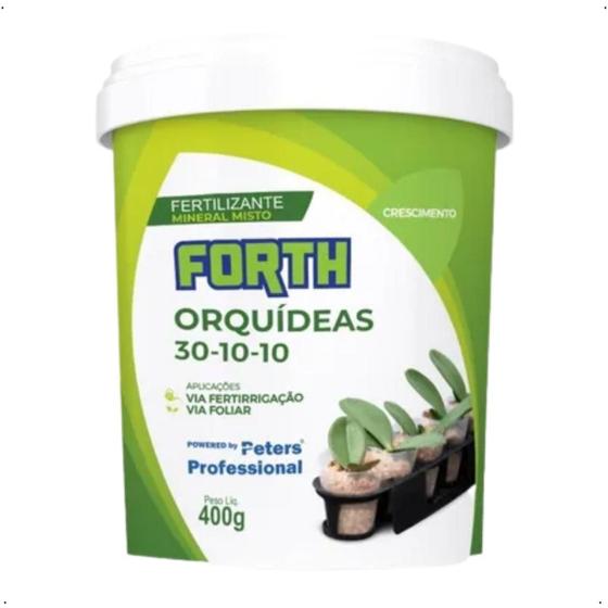 Imagem de Adubo Fertilizante Forth Orquídea Crescimento 30-10-10 400g