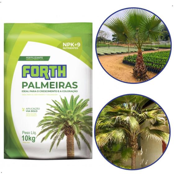 Adubo Fertilizante Forth Palmeiras Saco 10kg Crescimento Cor Menor preço em Adubo Fertilizante Forth Palmeiras Saco 10kg Crescimento Cor