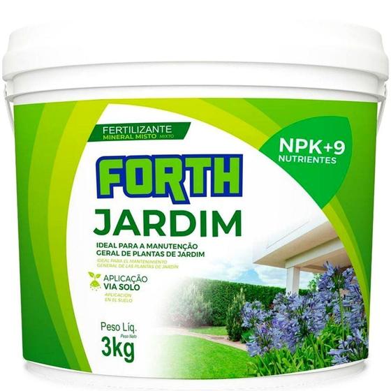 Imagem de Adubo Fertilizante Mineral NPK Para Plantas Forth Jardim 3kg