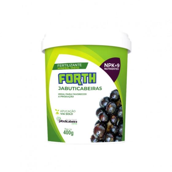 Imagem de Adubo Fertilizante Mineral P/ Jabuticabeiras NPK Forth 400g