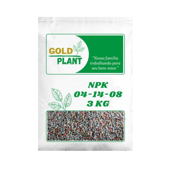 Imagem de Adubo Fertilizante Npk 041408 - 3 Kg (fracionado)