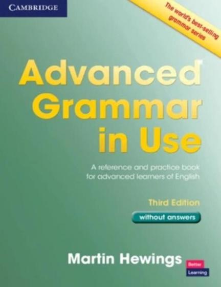 Imagem de Adv Grammar In Use Bk Wo Answer 3ed - Cambridge University Press