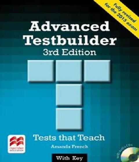 Imagem de Adv. testbuilder 3rd edition students book pack (w - MACMILLAN EDUCATION