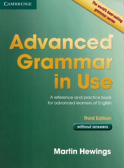 Imagem de Advanced grammar in use without answers - 3rd - CAMBRIDGE UNIVERSITY