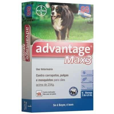 Imagem de Advantage Max3 Protetora Contra Leishmaniose (4,0ML) Acima 25KG