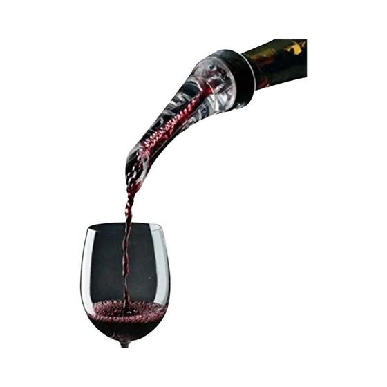 Imagem de Aerador de Vinho Premium em Acrílico - Decantador com Tampa e Bico Dispensador