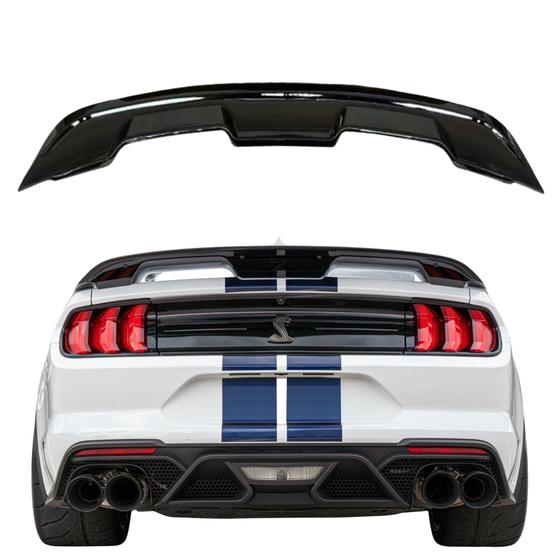 Imagem de Aerofólio Traseiro Ford Mustang Shelby Gt500 Black Piano Gt