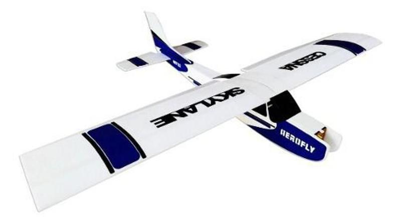 Imagem de Aeromodelo Cessna Montado + Linkagem + Entelagem Kit 1