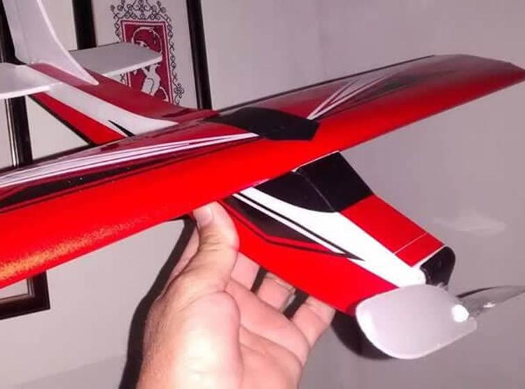 Imagem de Aeromodelo de voo livre Cessna 210vermelho