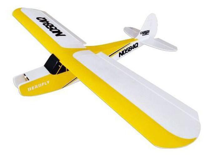 Imagem de Aeromodelo Treinador Piper + Linkagem + Entelagem Kit 1