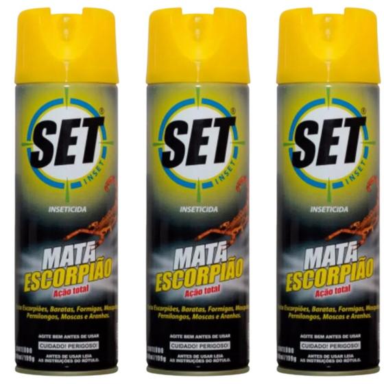 Imagem de Aerossol Anti Escorpião 300 Ml - Set Inset Mata Escorpião