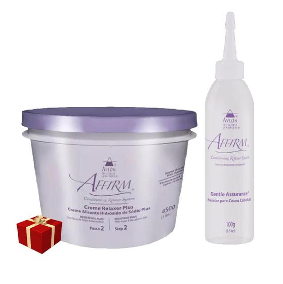 Imagem de Affirm Avlon Alisante (Resistente Plus) 450G+ Assurance 100G