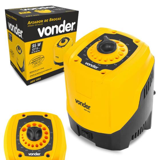 Afiador Amolador Brocas Elétrico Profissional 3-10mm Vonder Menor preço em Afiador Amolador Brocas Elétrico Profissional 3-10mm Vonder