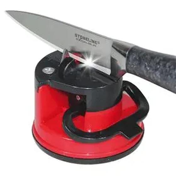 Imagem de Afiador e amolador de facas e tesouras com ventosas