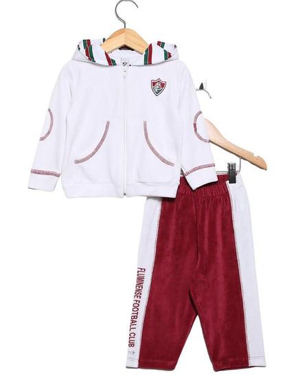 Imagem de Agasalho Bebê Fluminense Plush Feminino Oficial