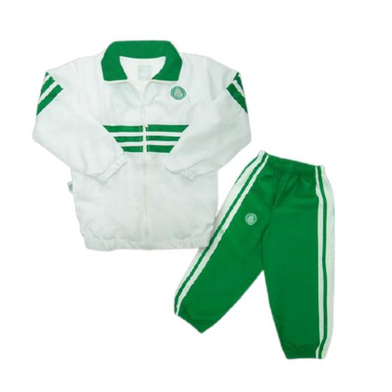 Imagem de Agasalho Conjunto infantil Palmeiras jaqueta e calça verdão