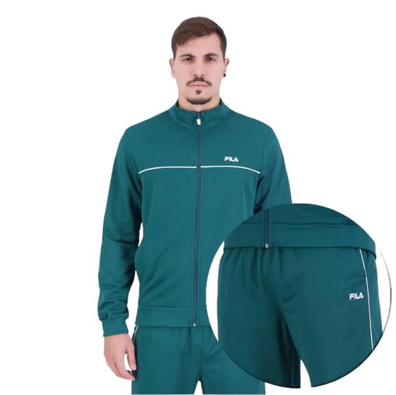 Imagem de Agasalho Masculino Fila Classic Conjunto Esportivo Jaqueta+calça