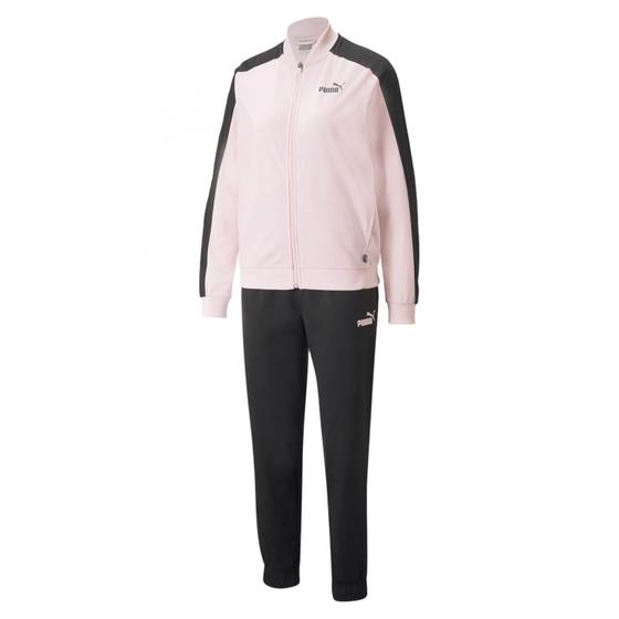 Imagem de Agasalho Puma Baseball Tricot Suit Feminino - Rosa