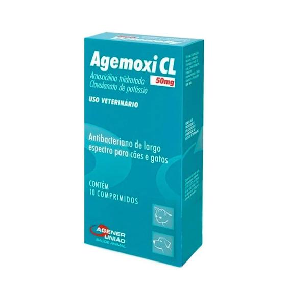 Imagem de AGEMOXI CL 50mg - caixa com 10 compr. - Agener