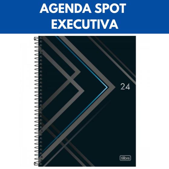 Imagem de Agenda 2024 Executiva Diária Spot Tilibra