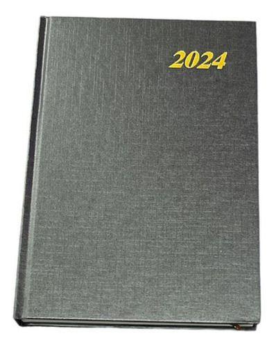 Imagem de Agenda 2024 Social Capa Lisa Dura Escritório