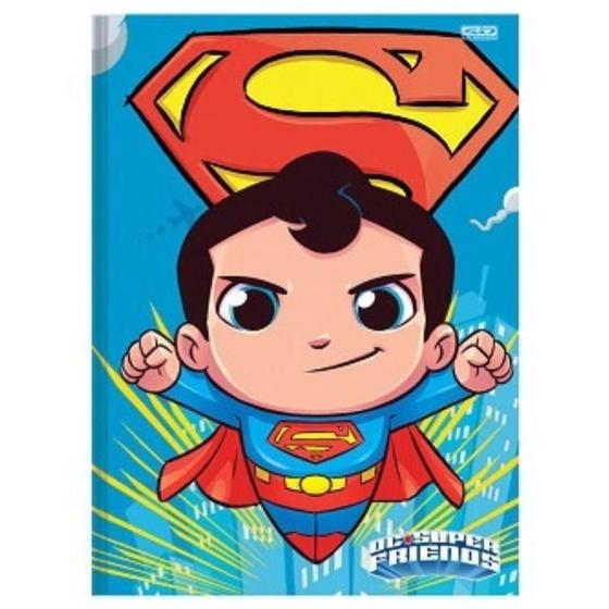 Imagem de Agenda Anotação Infantil Brochura Capa Dura Superman