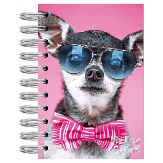 Imagem de Agenda Diária 2025 Esp 100X150Mm My Dog Chihuahua Kit