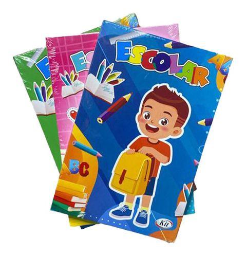 Imagem de Agenda Escolar Infantil Pequeno 11x16mm 64 Folhas Brochura