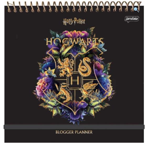 Imagem de Agenda espiral blogger planner cd 202x202mm 216pgs 01/pt harry potter fsc   jandaia   72970 24