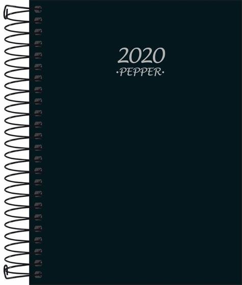 Imagem de Agenda Espiral Diária Pepper 2020 Tilibra