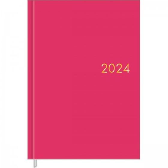 Imagem de Agenda Executiva Costurada Diária 13,4 x 19,2 cm Napoli Feminina 2024