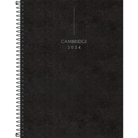 Agenda Executiva Espiral Diária 20 x 27,5 cm Cambridge 2024 Tilibra 23680 Menor preço em Agenda Executiva Espiral Diária 20 x 27,5 cm Cambridge 2024 Tilibra 23680