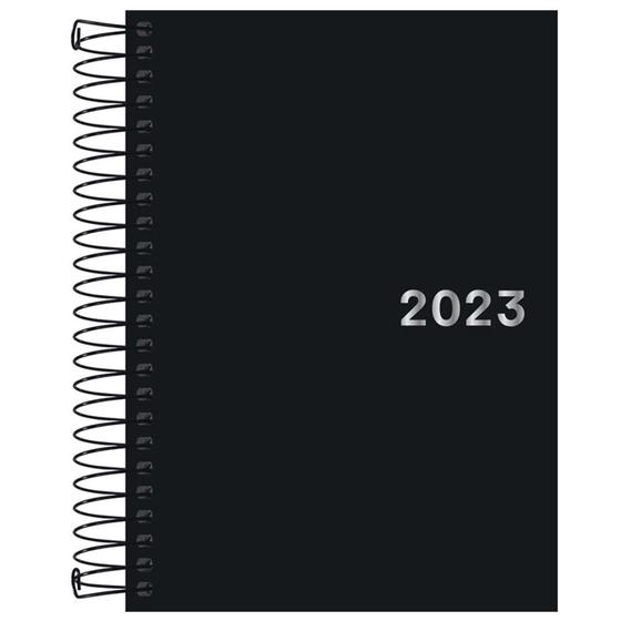 Imagem de Agenda executiva espiral diária Napoli 2023 - Tilibra