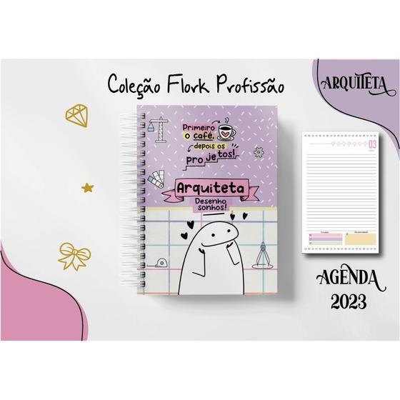 Imagem de Agenda Flork personalizada 2024