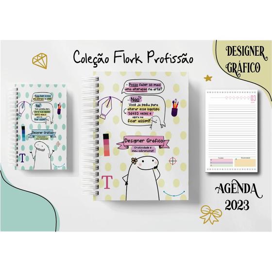 Imagem de Agenda Flork personalizada 2024