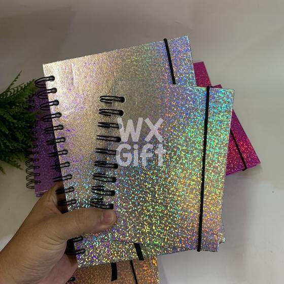 Imagem de Agenda Permanente Colorida com Glitter  A5 e A6 - Win Paper / WX Gift