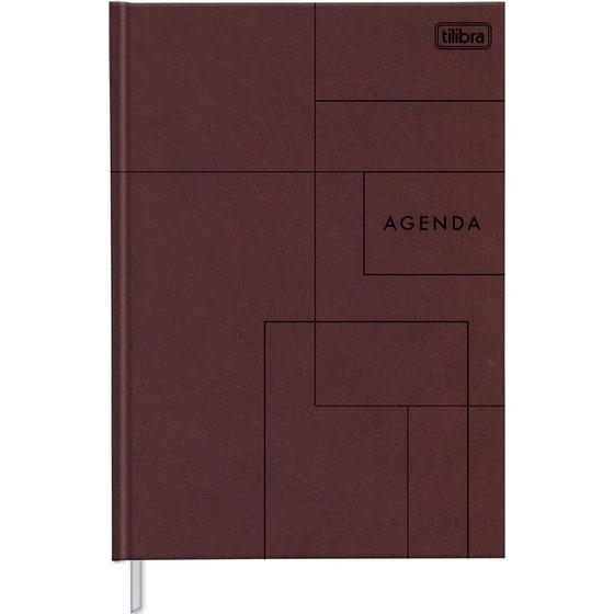 Imagem de AGENDA PERMANENTE COSTURADA PRÁTIKA 14,5 x 20,5cm TILIBRA