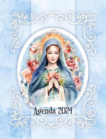 Imagem de Agenda Personalizada 2024 - Virgem Maria