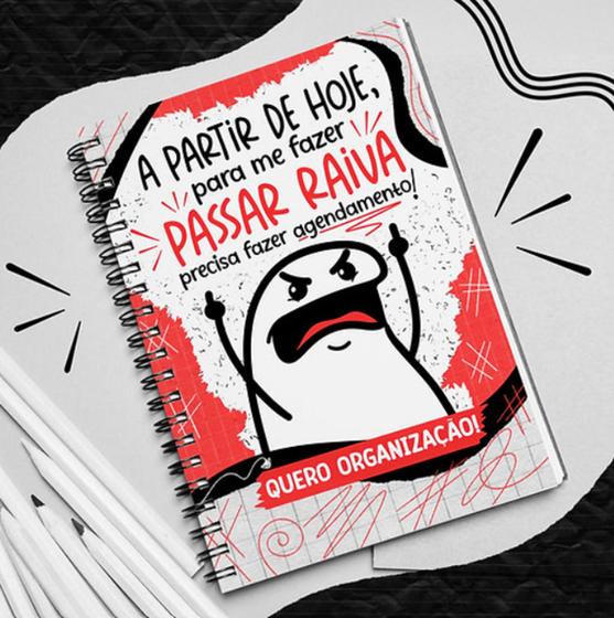 Imagem de Agenda Personalizada Anual 2025 Capa personalizadas- 20x14,5cm Quero Organização