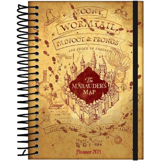 Imagem de Agenda Planner 2021 Espiral Harry Potter Jandaia