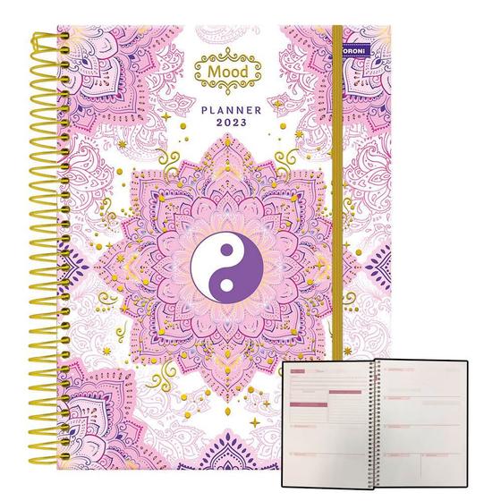 Agenda Planner 2023 Semanal Mood Yin Yang Foroni Planner Magazine Luiza