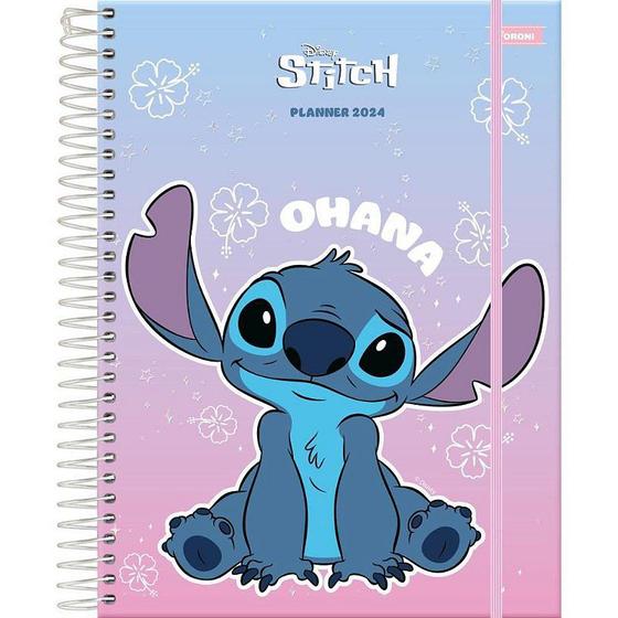 Imagem de Agenda Planner 2024 STITCH 80F177X240CM PCT com 03