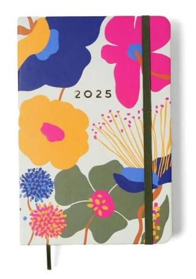 Imagem de Agenda planner 2025 polen diaria 14x21 aromas off white