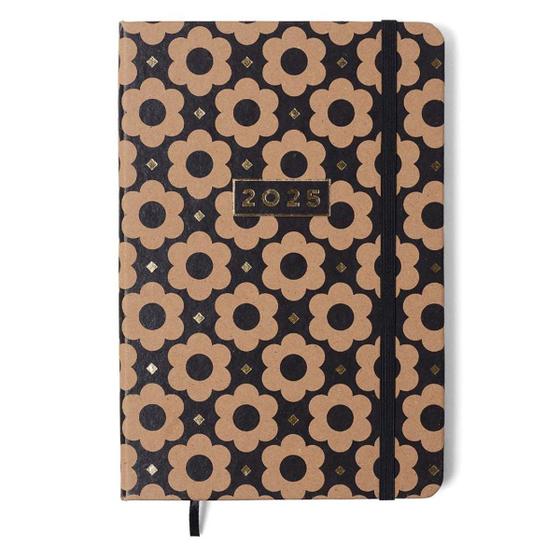 Agenda Planner CÍCERO 2025 Semanal Datado 14x21cm Preto Planner