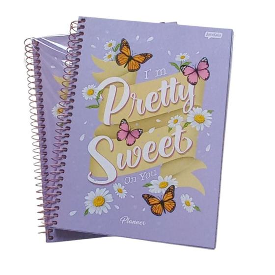 Imagem de Agenda Planner Espiral 177x242 160 Páginas I'm Pretty Sweet