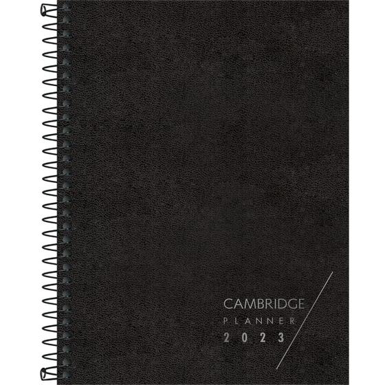 Imagem de Agenda Planner Espiral Cambridge M7 2023 - Tilibra