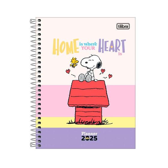 Imagem de Agenda Planner Espiral M7 Snoopy 2025 2 - Tilibra