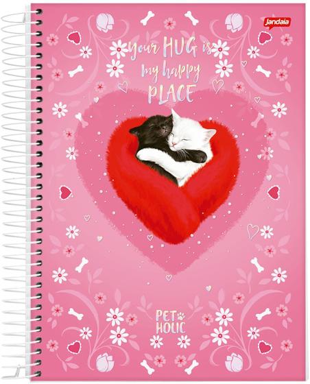 Imagem de Agenda Planner Espiral Pet Holic Animais Planejamento